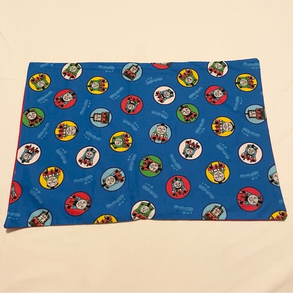 Thomas the Train Pillowcase Homemade 20” x 13.5” Pillow Case - Picture 1 of 16